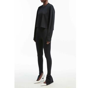 WARDROBE.NYC Side Zip Legging